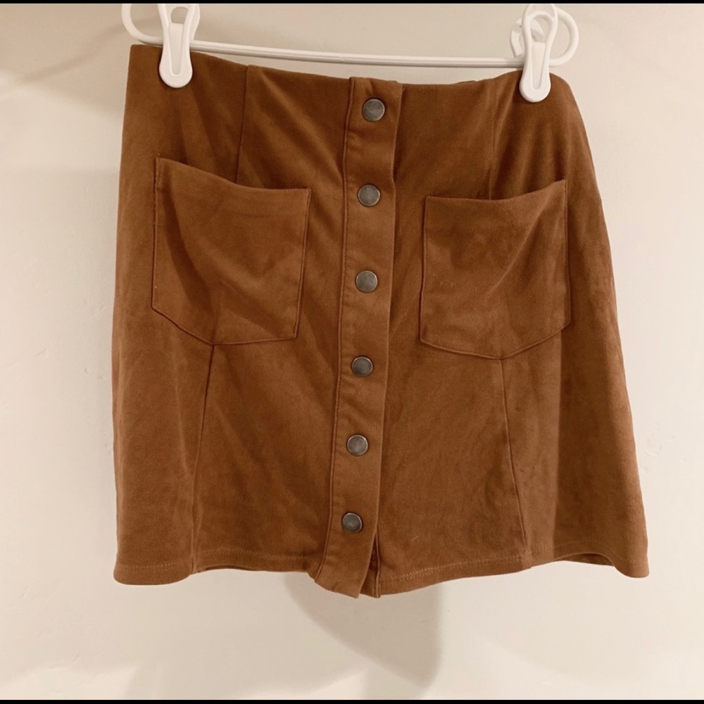 Forever 21 Suede Skirt